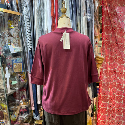 Diaries Wine T-shirt, made in Japan