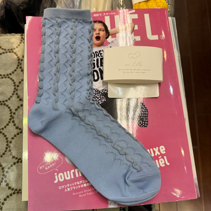en lille Cotton Socks, 2 Colors, made in Japan