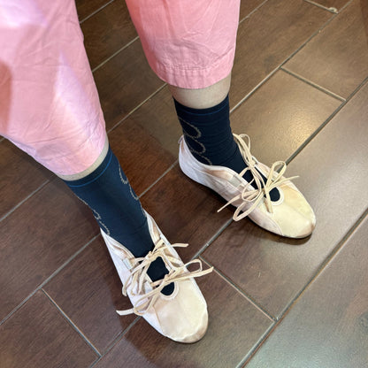 Sale- Rehersall Pink Ribbon Ballet Shoes, Size 24cm only