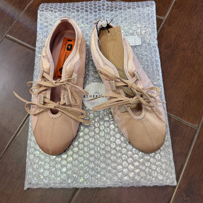 Sale- Rehersall Pink Ribbon Ballet Shoes, Size 24cm only