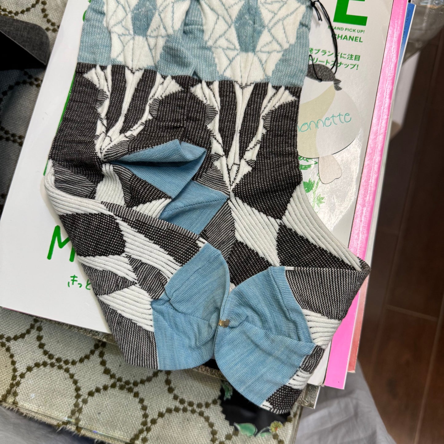 Nonnette Anemone Socks, made in Japan