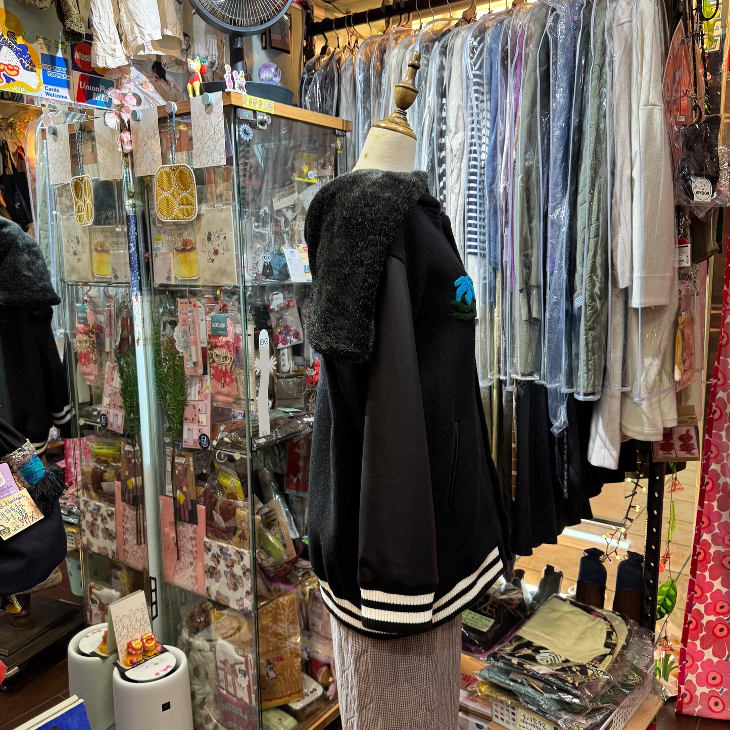 Sale- bedsidedrama 冬に咲く花 Flower Sailor Stadium Jacket, Size 2, made in Japan