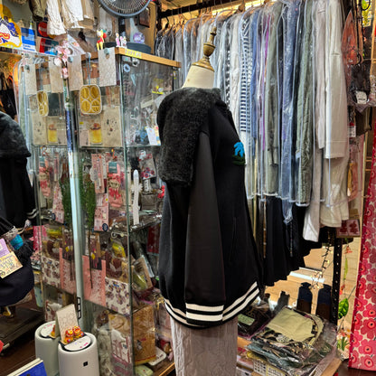 Sale- bedsidedrama 冬に咲く花 Flower Sailor Stadium Jacket, Size 2, made in Japan