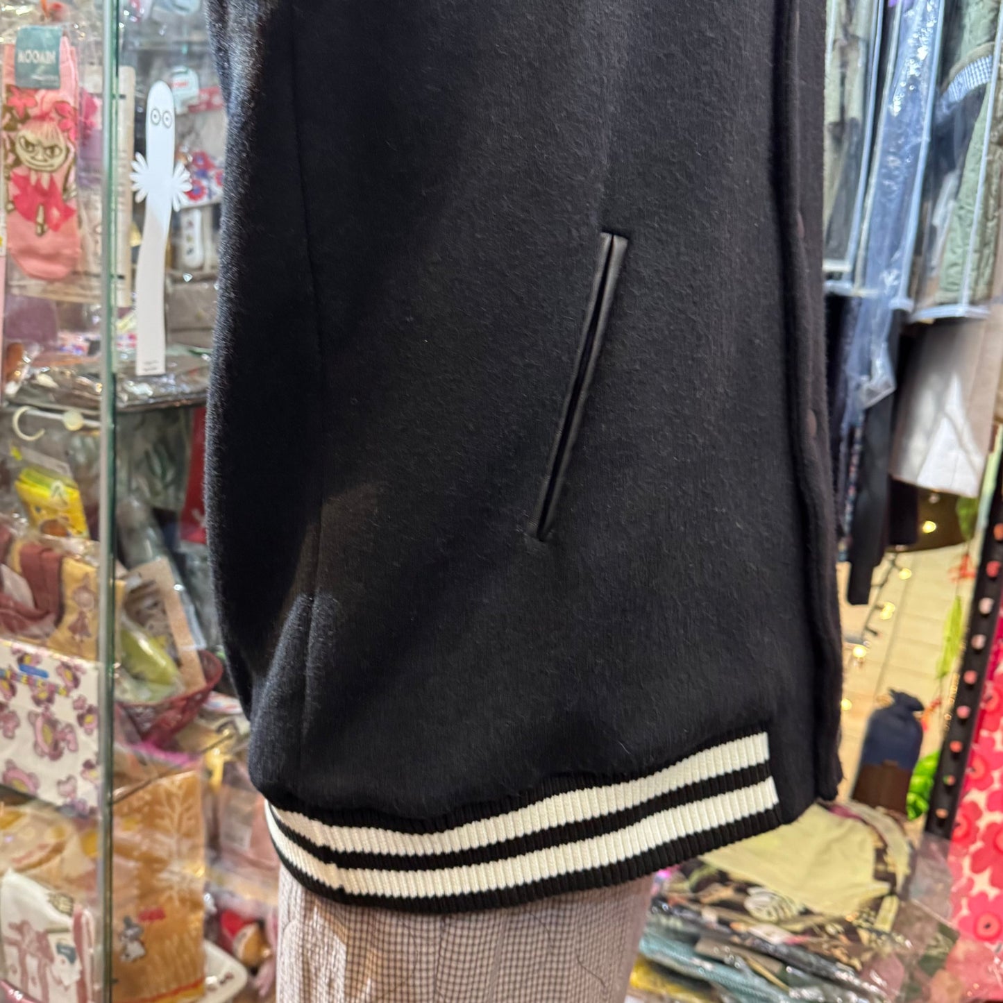 Sale- bedsidedrama 冬に咲く花 Flower Sailor Stadium Jacket, Size 2, made in Japan
