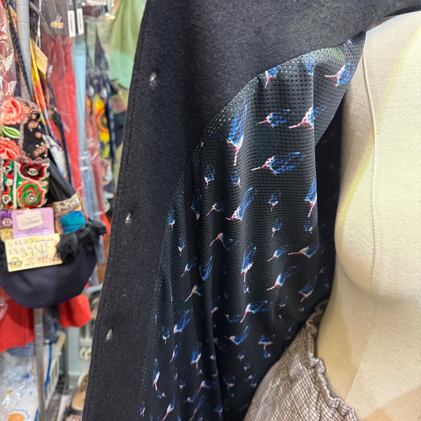 Sale- bedsidedrama 冬に咲く花 Flower Sailor Stadium Jacket, Size 2, made in Japan