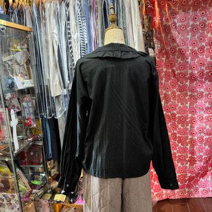 Sale- Mizuiro Ind Ruffles Shirt, 2 Colors, made in Japan