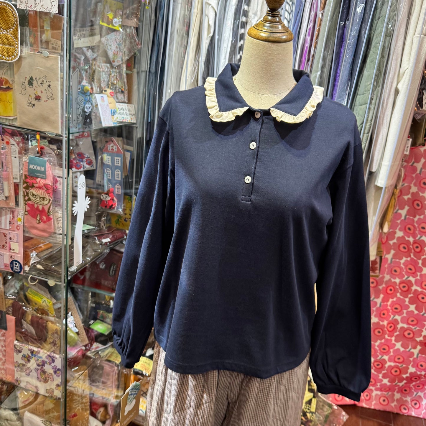 EXTRA20- Haupia Navy Shirt, made in Japan