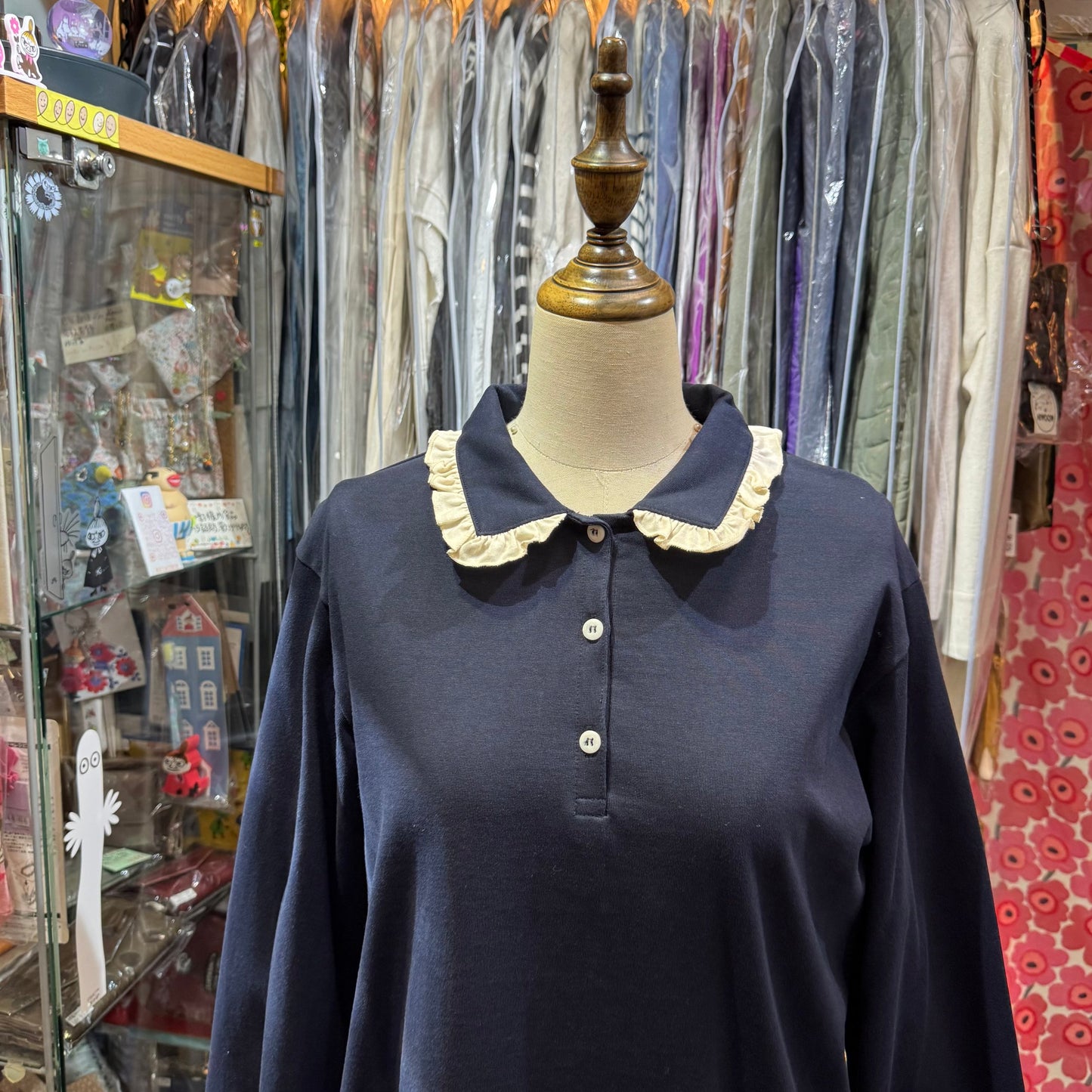 EXTRA20- Haupia Navy Shirt, made in Japan