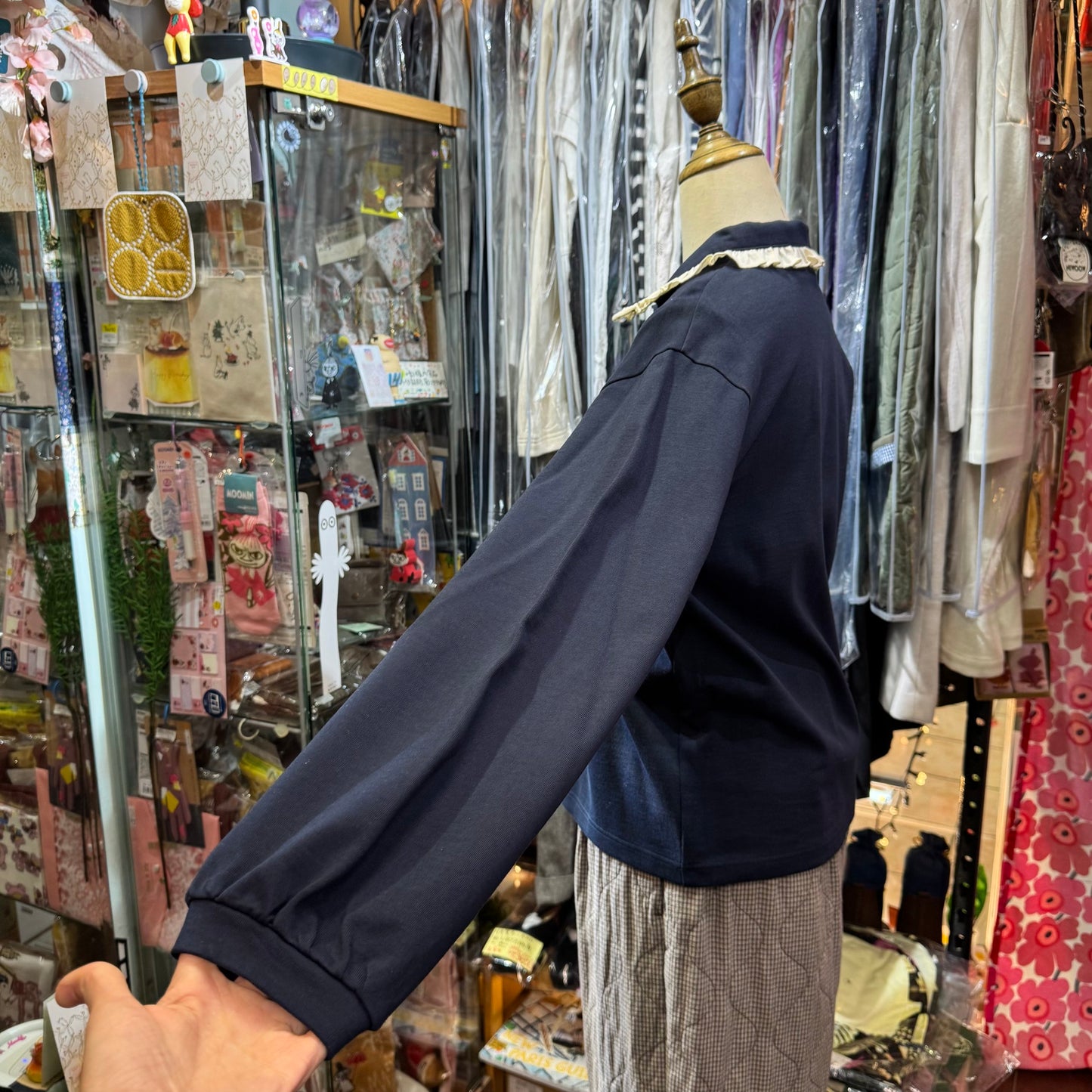 EXTRA20- Haupia Navy Shirt, made in Japan