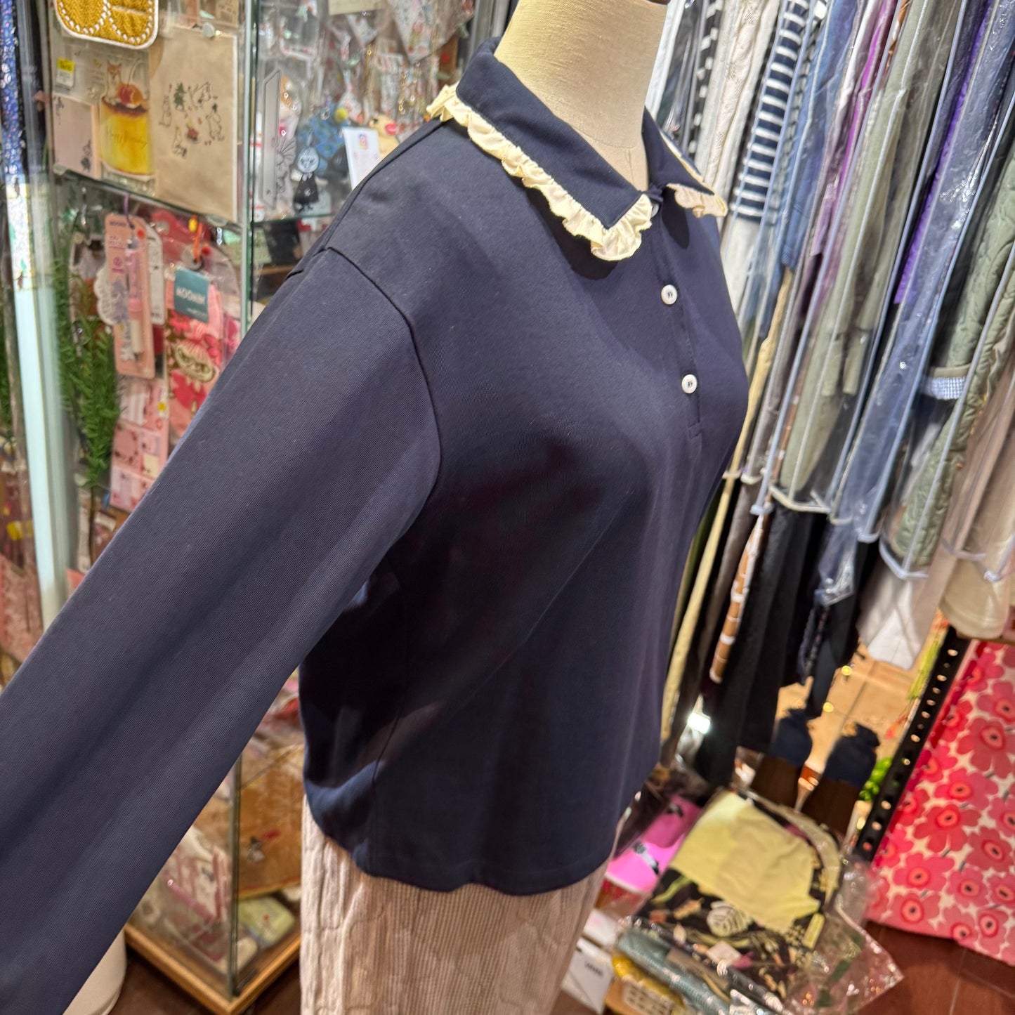 EXTRA20- Haupia Navy Shirt, made in Japan