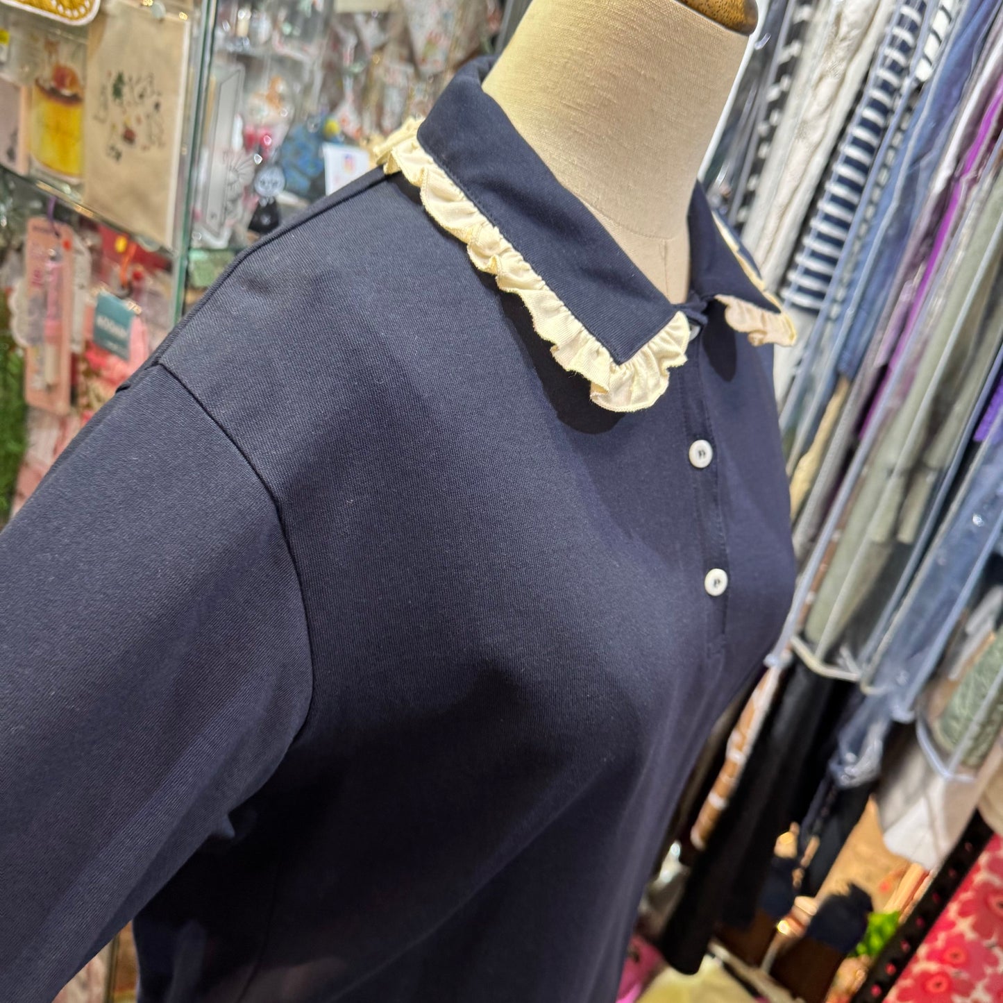 EXTRA20- Haupia Navy Shirt, made in Japan