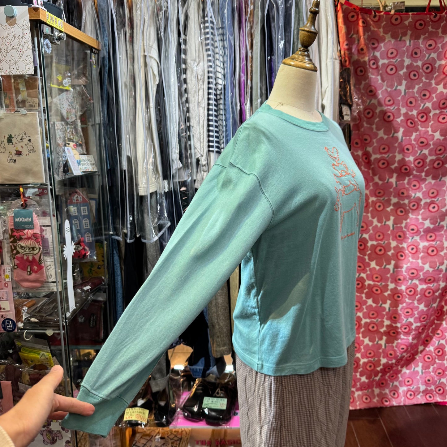EXTRA20- Bulle de Savon Embroidery T-shirt, 2 Colors, made in Japan