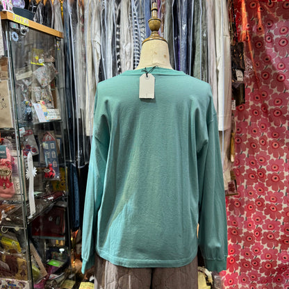 EXTRA30- Bulle de Savon Embroidery T-shirt, 2 Colors, made in Japan