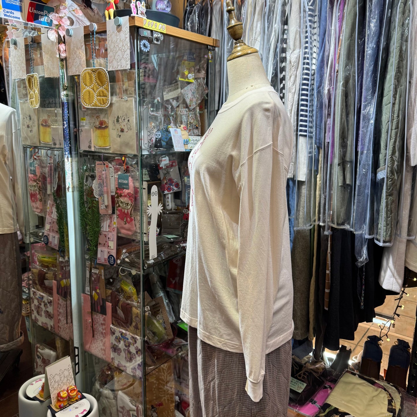EXTRA20- Bulle de Savon Embroidery T-shirt, 2 Colors, made in Japan