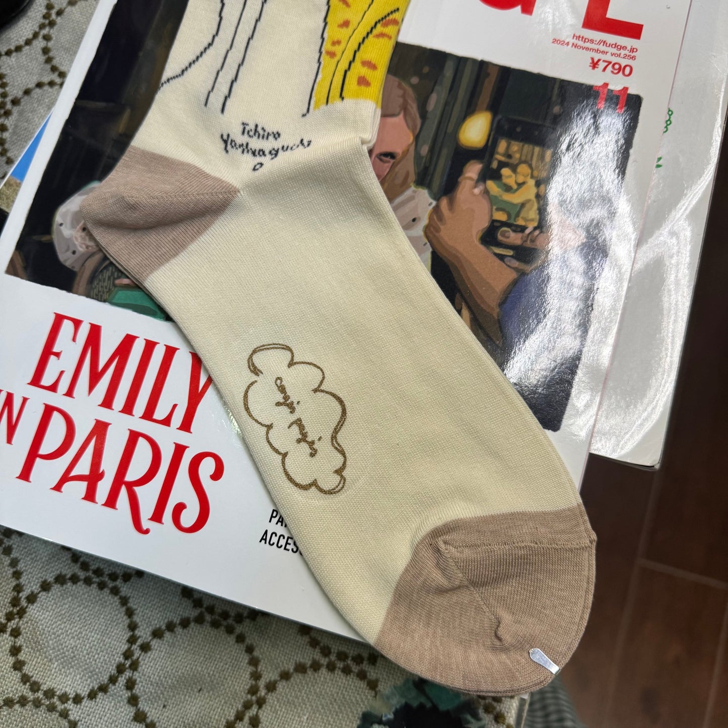Conges Payes Cats Socks, made in Japan