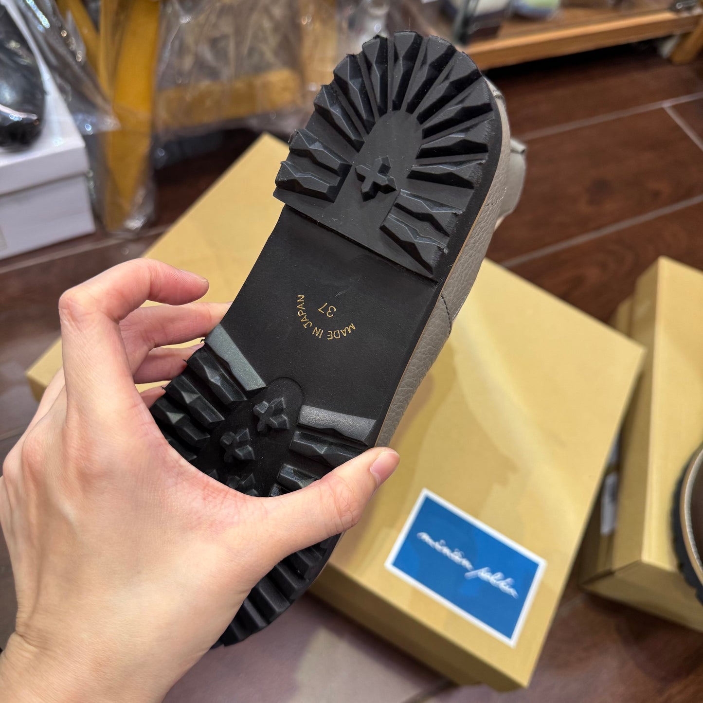 Minan Polku Leather Boots, 2 Colors, made in Japan