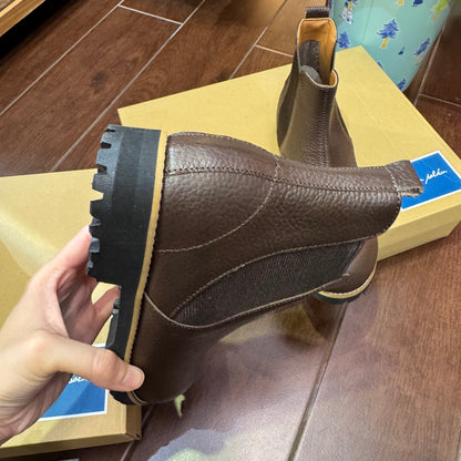 Minan Polku Leather Boots, 2 Colors, made in Japan