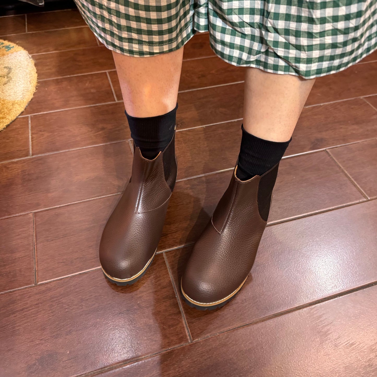 Minan Polku Leather Boots, 2 Colors, made in Japan