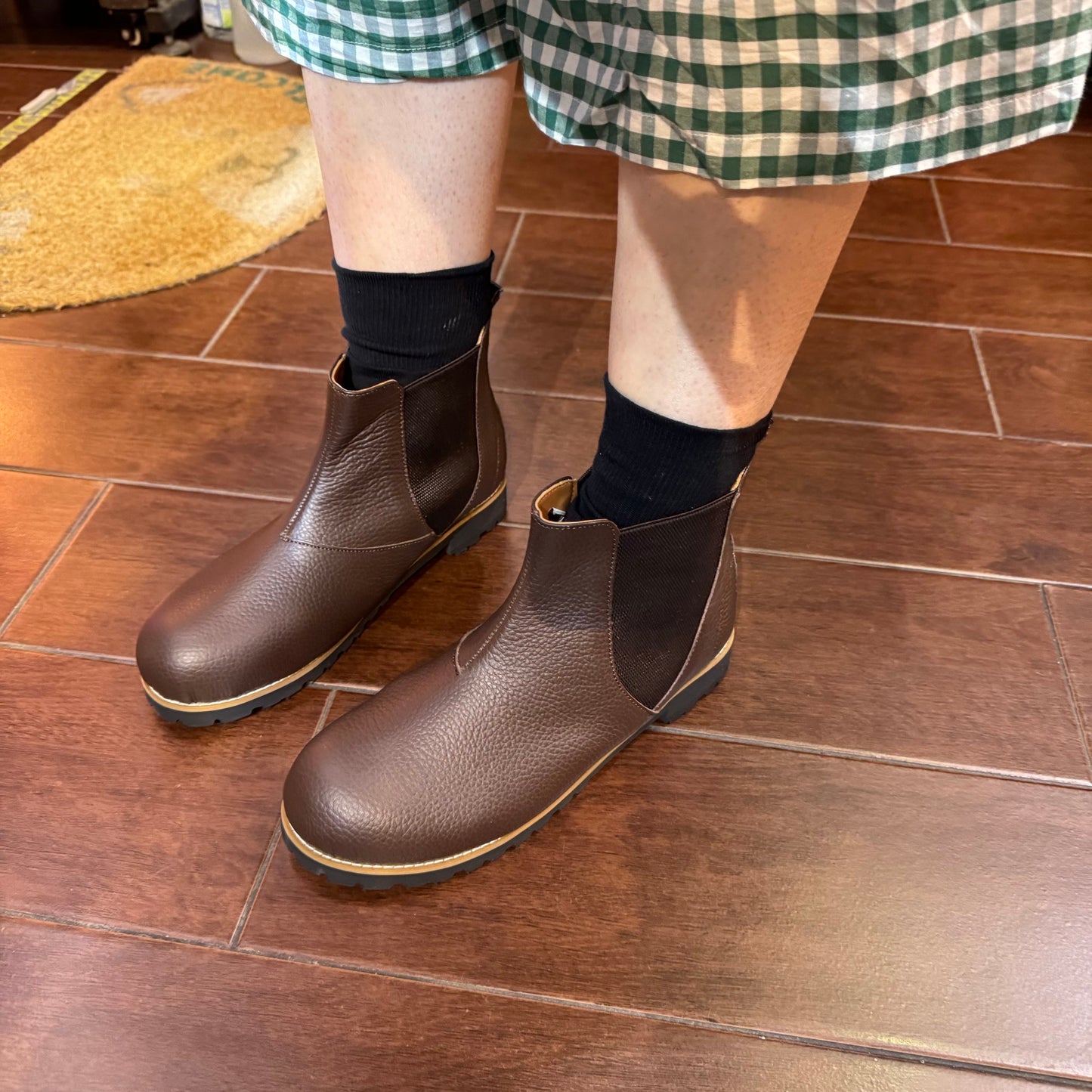 Minan Polku Leather Boots, 2 Colors, made in Japan