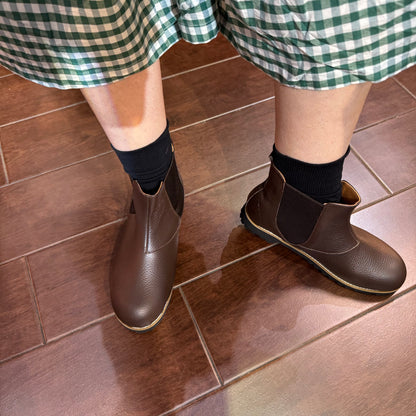 Minan Polku Leather Boots, 2 Colors, made in Japan
