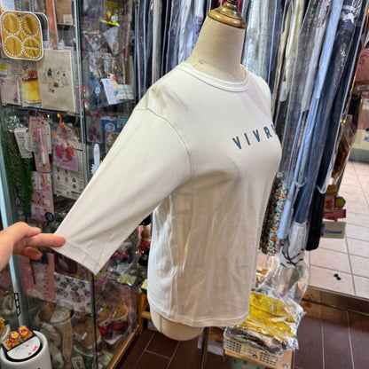EXTRA30- Diaries VIVRE (To live) T-shirt, 2 Colors, made in Japan