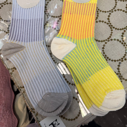 Meri ja kuu Yellow Socks, made in Japan