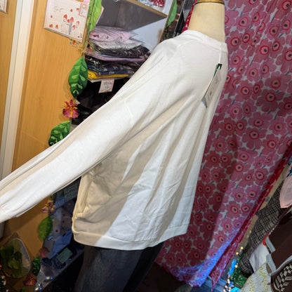 Sale- Bedsidedrama Disney White Sweatshirt made in Japan