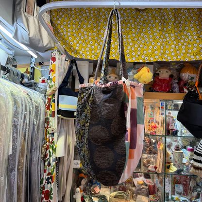 Sale- Anvocoeur Meadowbank Patchwork Tote Bag, made in Japan