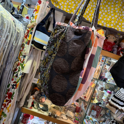 Sale- Anvocoeur Meadowbank Patchwork Tote Bag, made in Japan