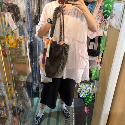 Sale- Anvocoeur Meadowbank Patchwork Tote Bag, made in Japan