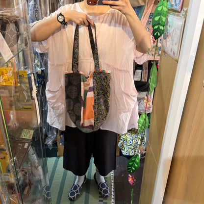 Sale- Anvocoeur Meadowbank Patchwork Tote Bag, made in Japan