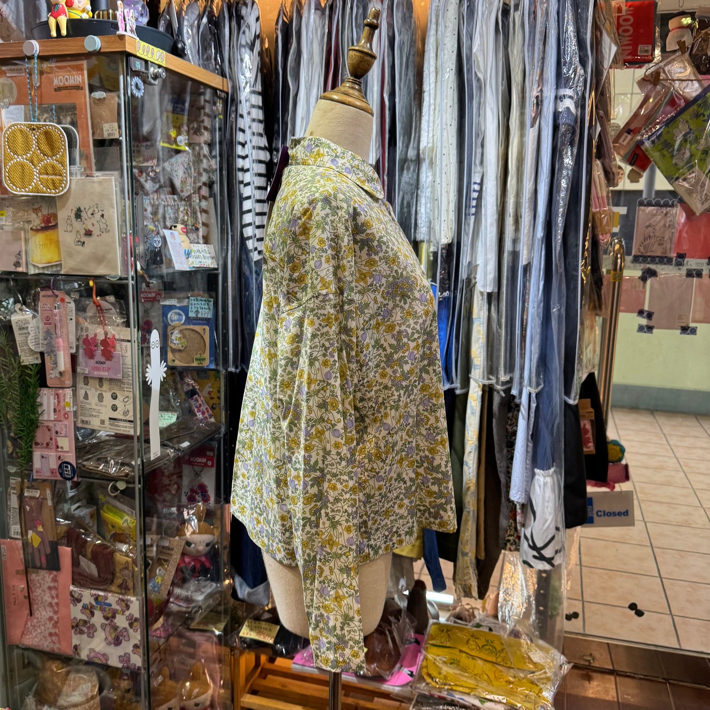 Sale- La marine Francaise X Liberty London Yellow Flora Shirt