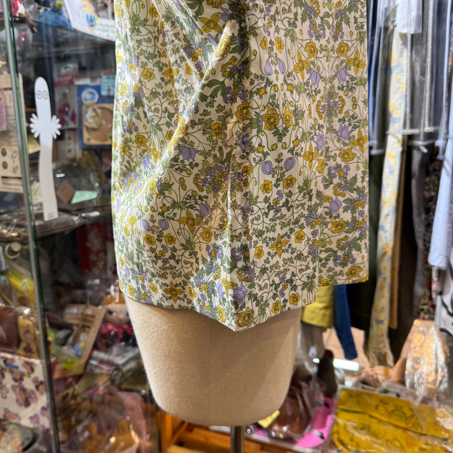 Sale- La marine Francaise X Liberty London Yellow Flora Shirt