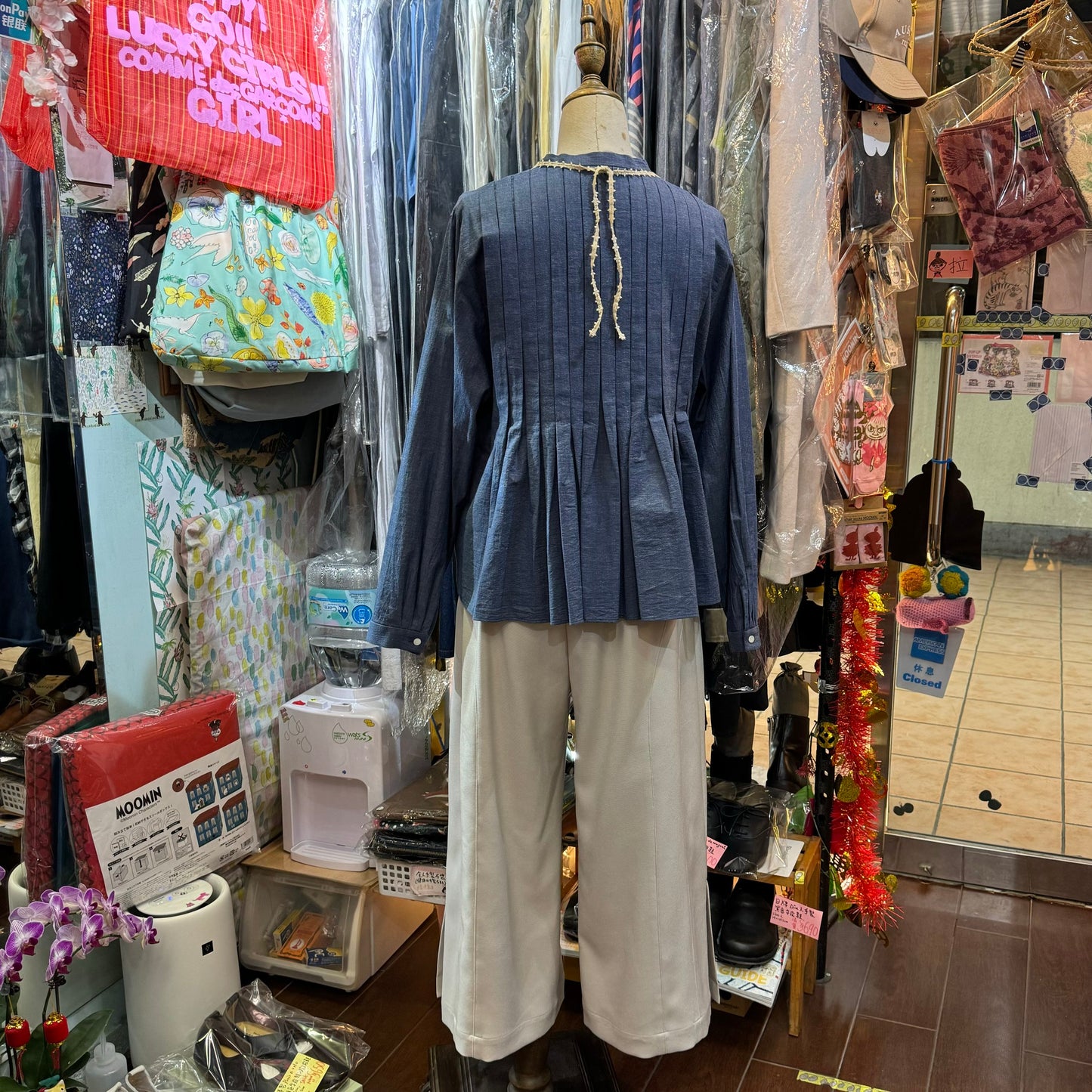 EXTRA20- Scena Brown Pants, 2 Colors, made in Japan