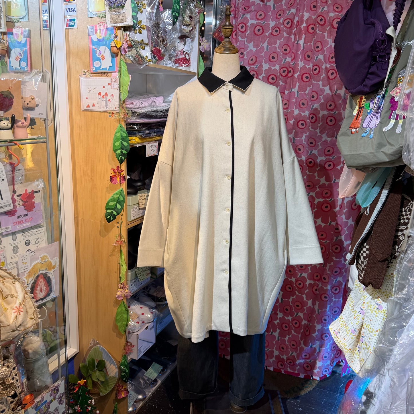 EXTRA30- Mizuiro ind Ivory Wool Coat