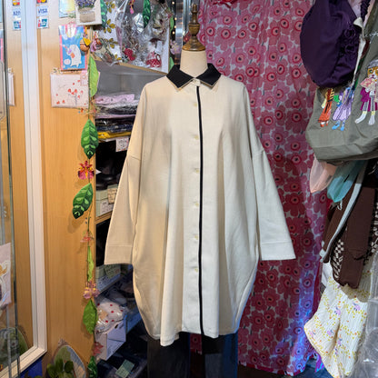 EXTRA30- Mizuiro ind Ivory Wool Coat