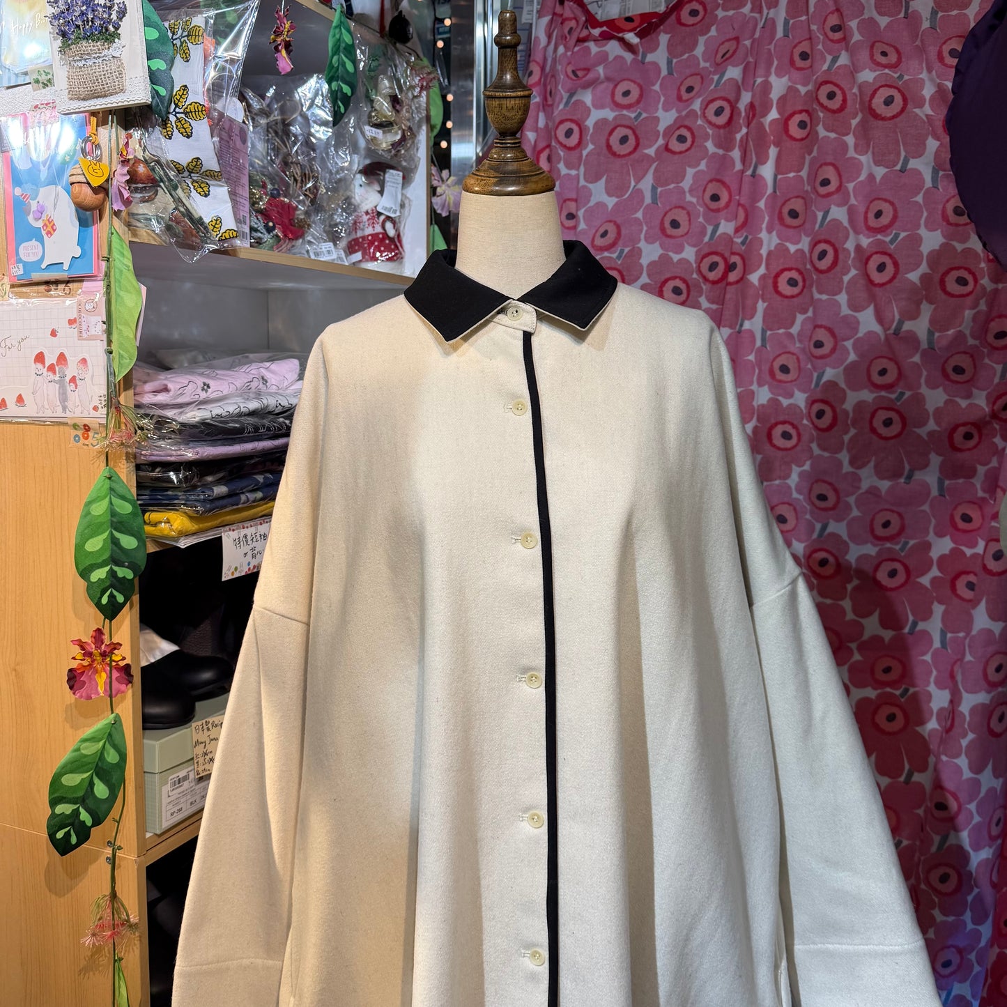 EXTRA30- Mizuiro ind Ivory Wool Coat