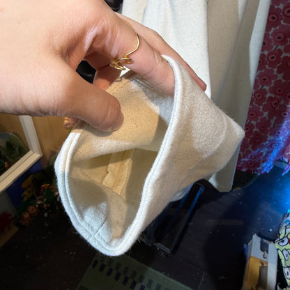 EXTRA30- Mizuiro ind Ivory Wool Coat