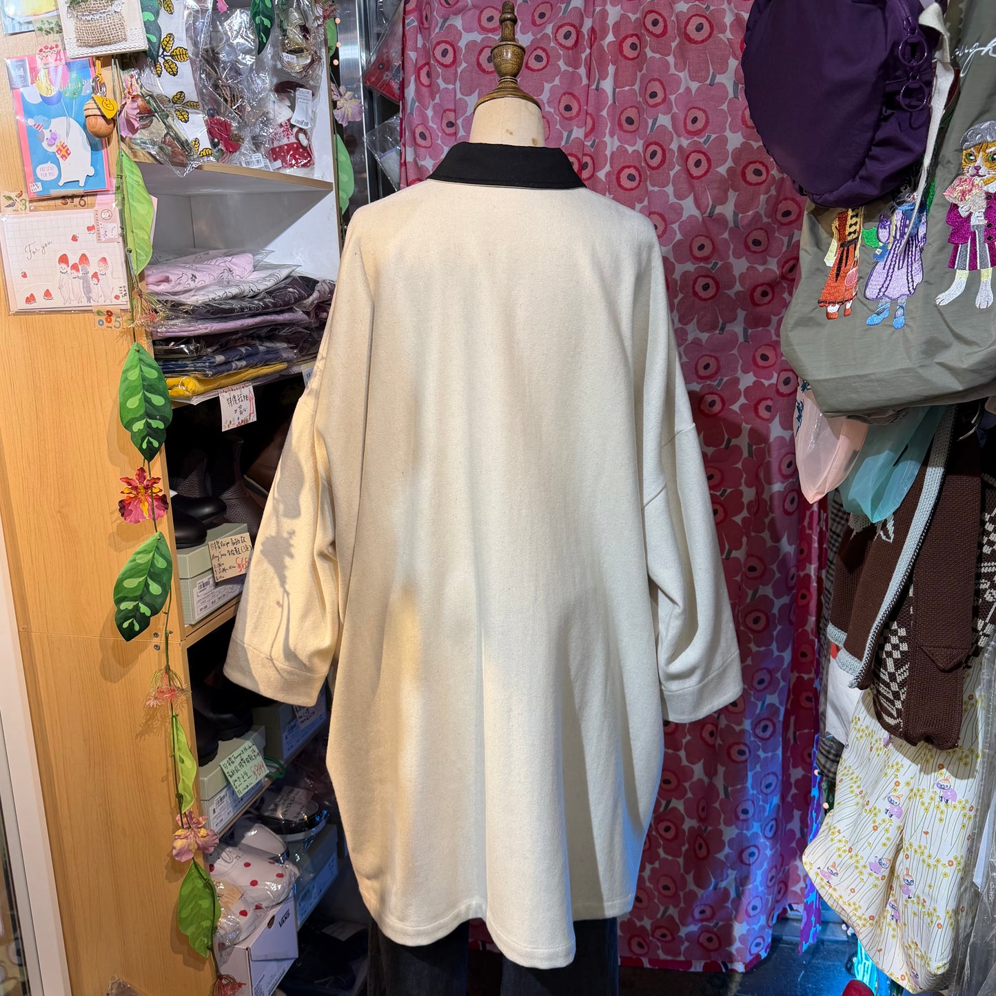 EXTRA30- Mizuiro ind Ivory Wool Coat