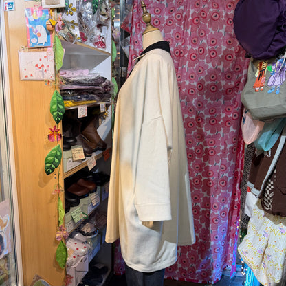 EXTRA30- Mizuiro ind Ivory Wool Coat