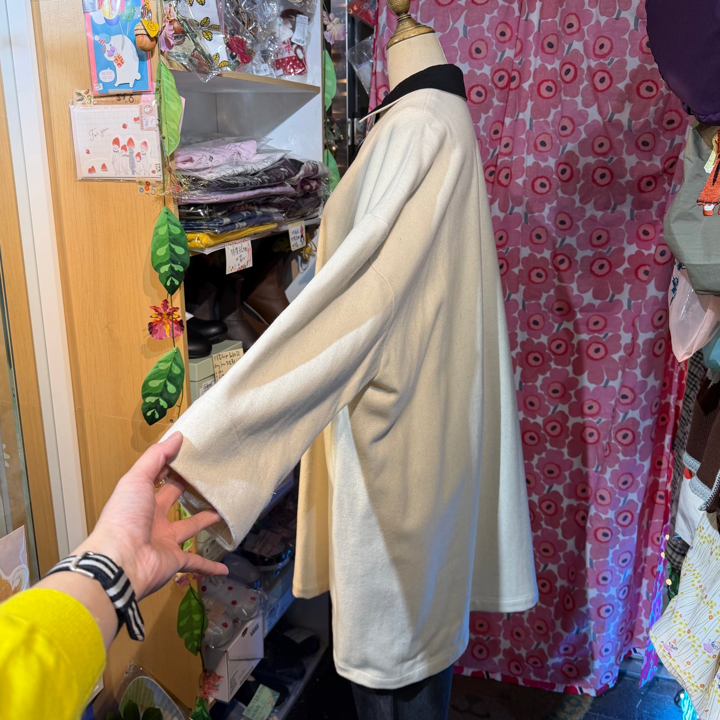 EXTRA30- Mizuiro ind Ivory Wool Coat