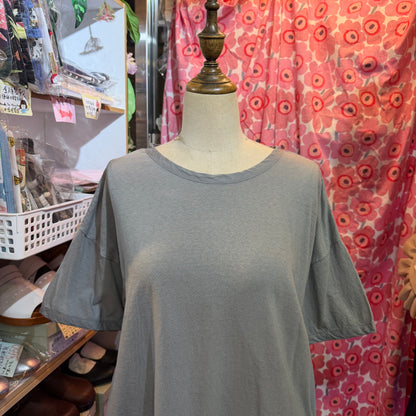 Days Charcoal Ribbon T-shirt, made in Japan