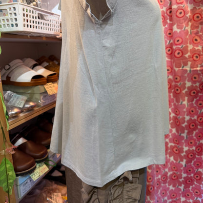 Laiterie Slim Cut Light Blue T-Shirt, made in Japan