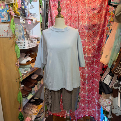 Laiterie Light Blue T-shirt, made in Japan