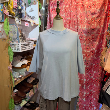 Laiterie Light Blue T-shirt, made in Japan
