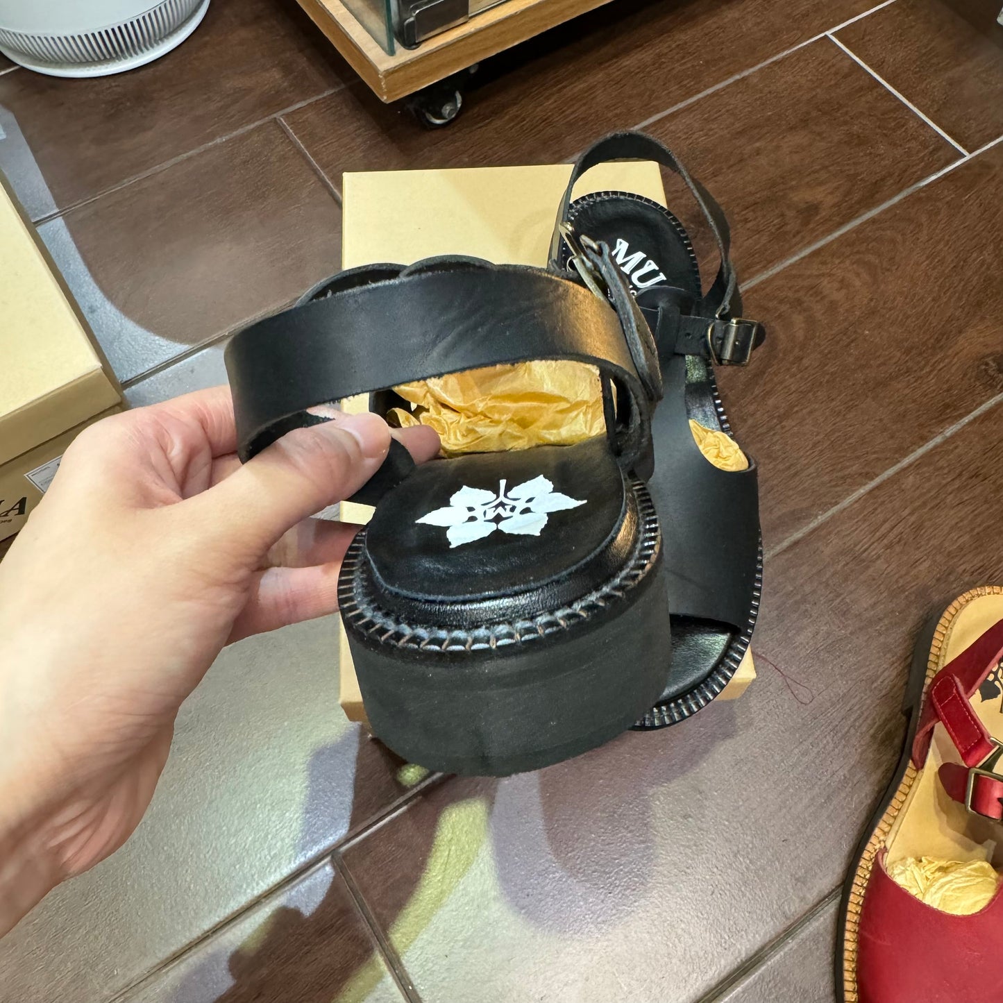 Sale- Mukava Leather Sandals, Vibram Sole,  2 Colors, made in Japan