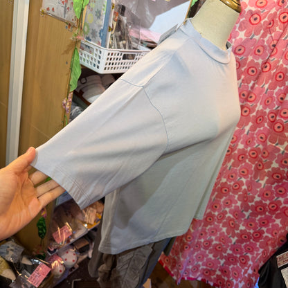 Laiterie Light Blue T-shirt, made in Japan
