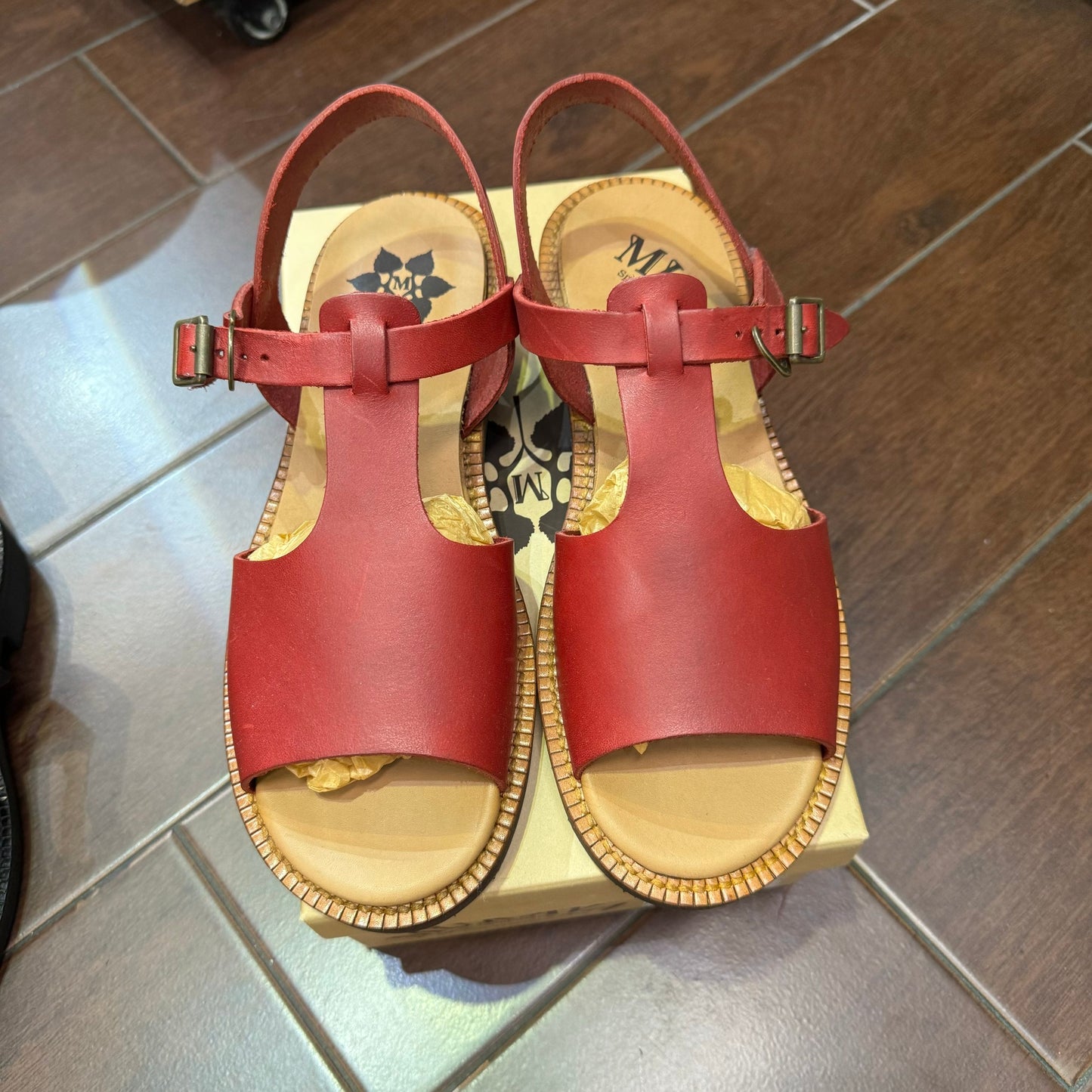 Sale- Mukava Leather Sandals, Vibram Sole,  2 Colors, made in Japan