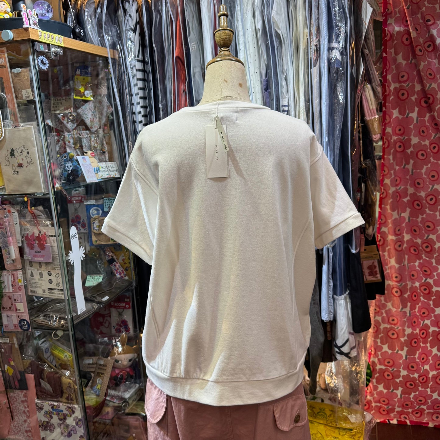 EXTRA20- Diaries White Top, Made in Japan