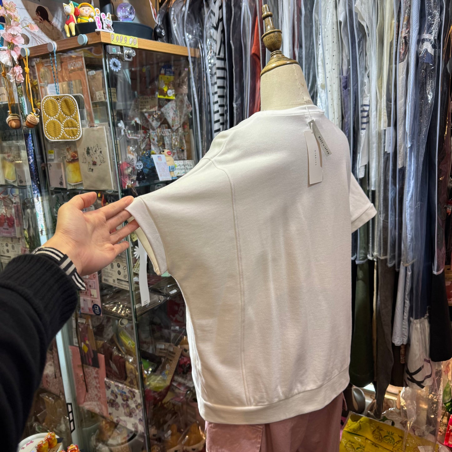 EXTRA20- Diaries White Top, Made in Japan